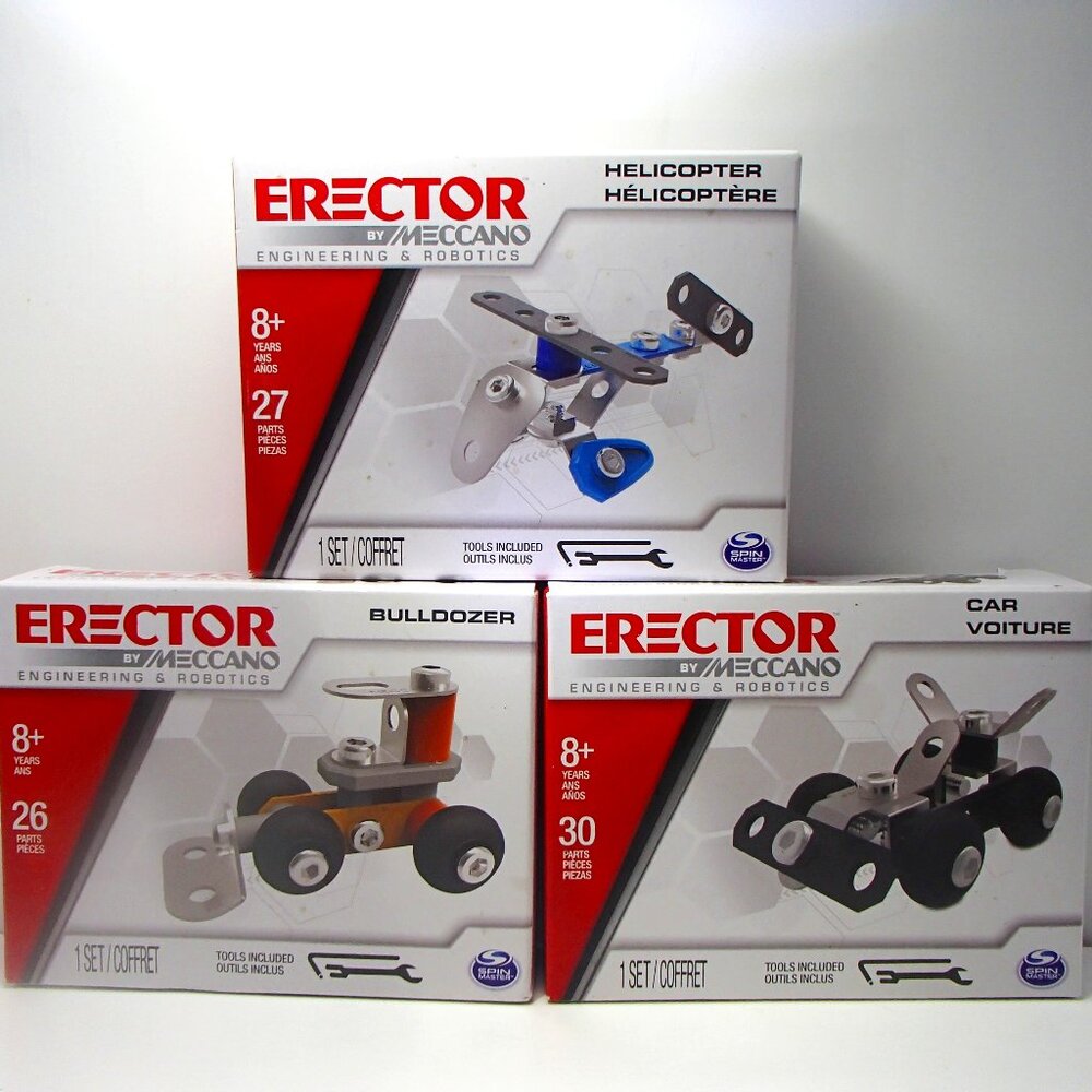 ERECTOR BY MECCANO ENGINEERING & ROBOTICS SETS - Picture 2 of 5